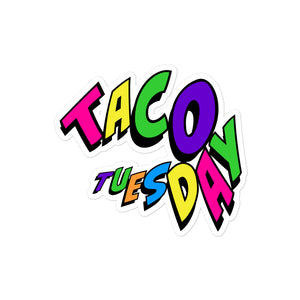 Taco Tuesday - Boom! Pop Krak! - Sticker